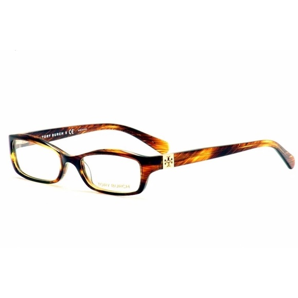 Tory Burch Brown Patterned Eyeglasses